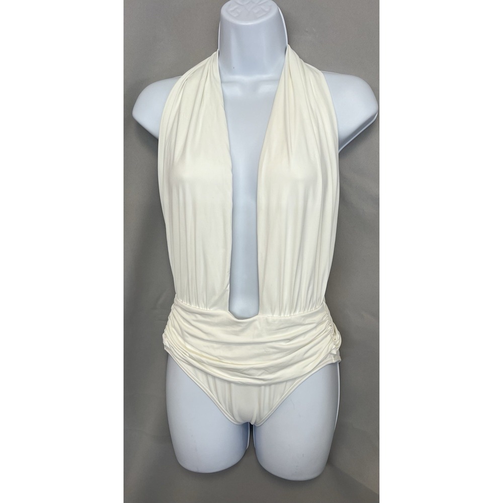 Banana‎ Republic Women's Swimsuit White Sz Small
